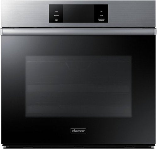 Dacor - Contemporary 30" Built-In Single Electric Convection Wall Oven with Steam-Assist - Silver Stainless Steel
