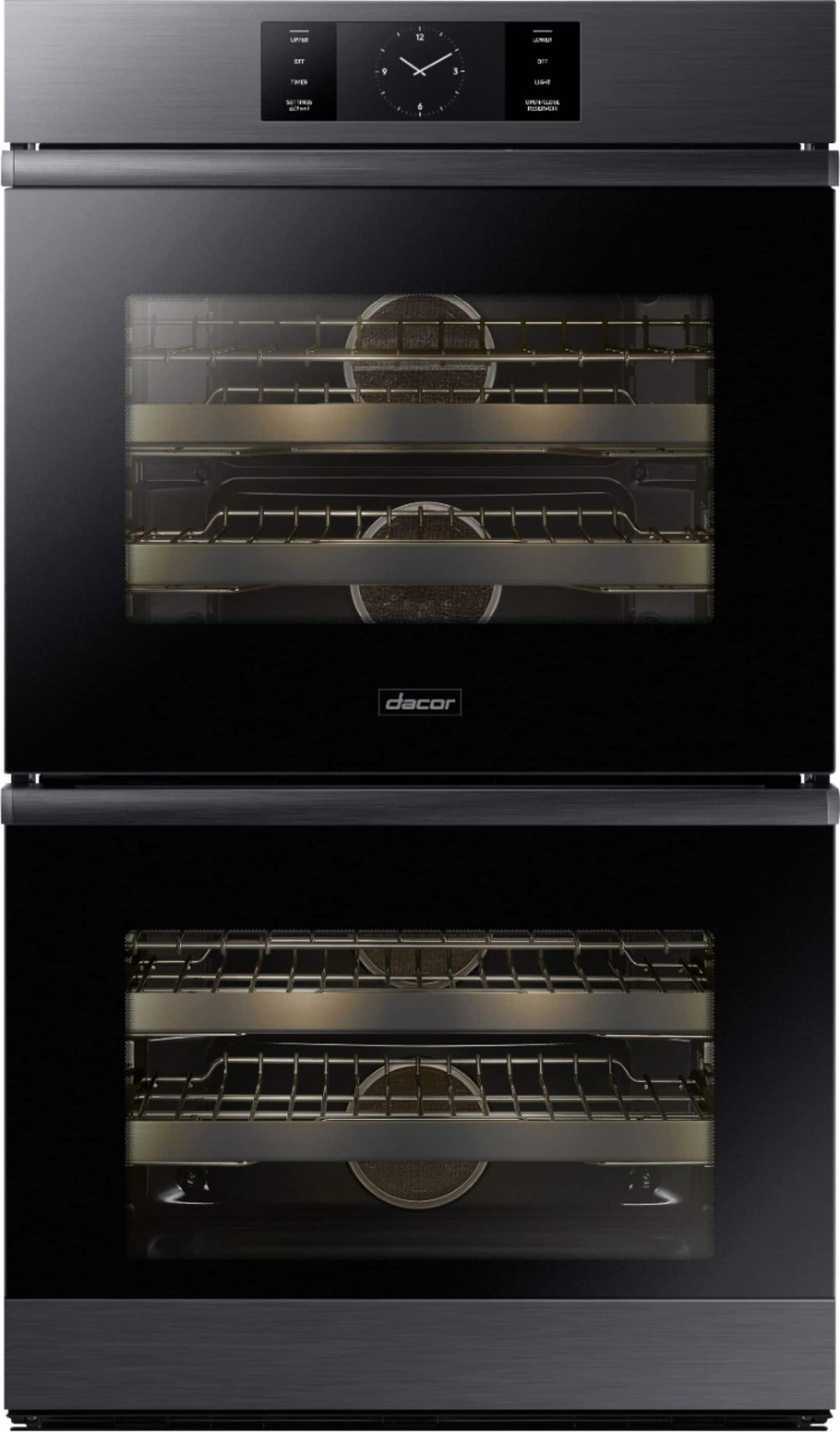 Dacor - Contemporary 30" Built-In Double Electric Convection Wall Oven with Steam-Assist - Graphite Steel