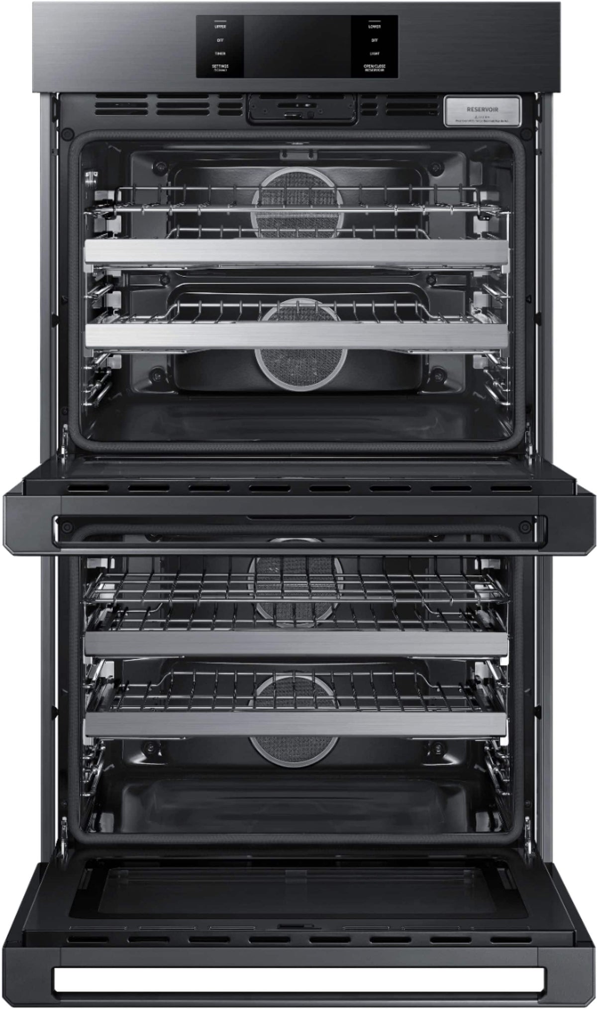 Dacor - Contemporary 30" Built-In Double Electric Convection Wall Oven with Steam-Assist - Graphite Steel