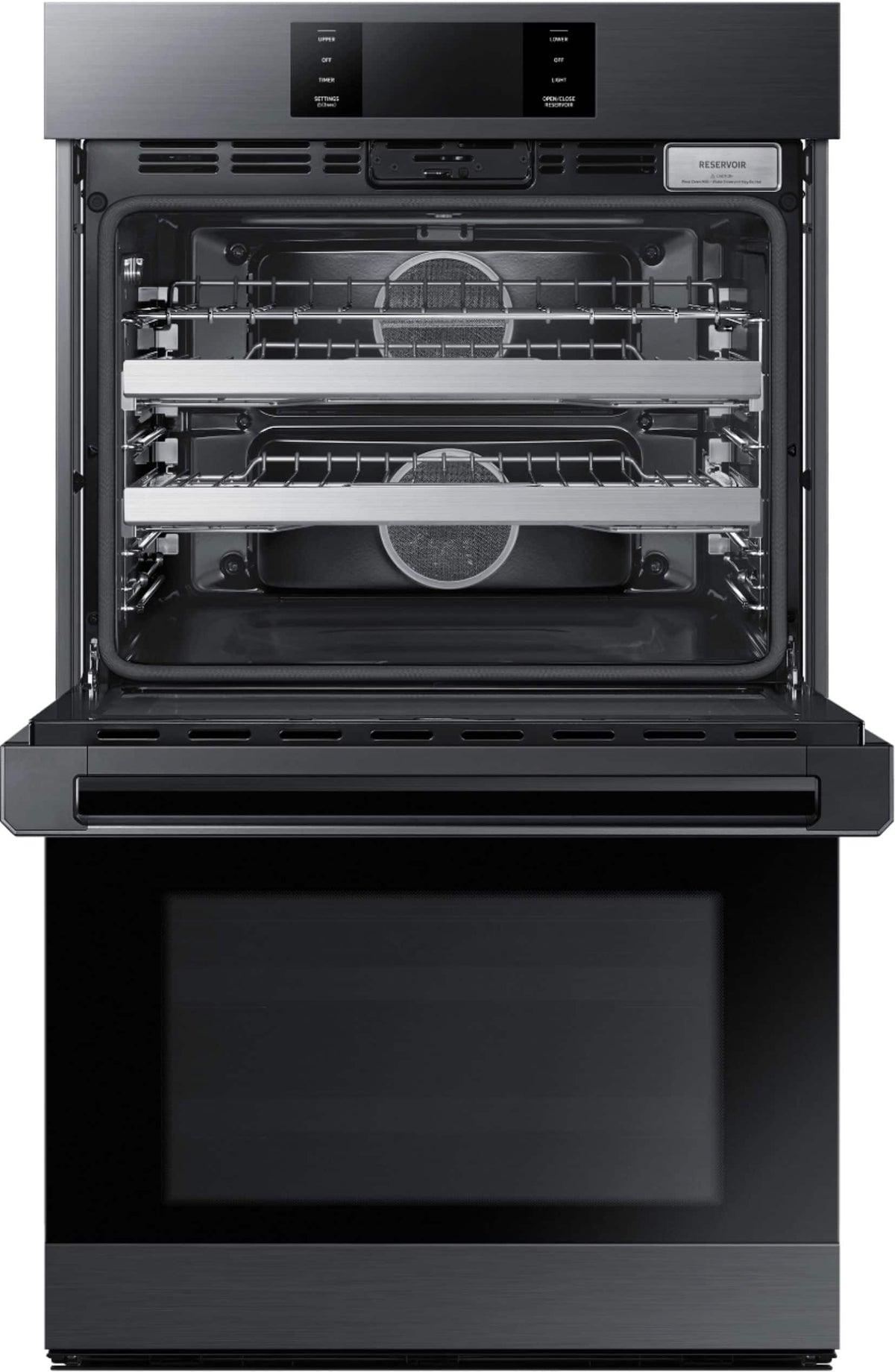 Dacor - Contemporary 30" Built-In Double Electric Convection Wall Oven with Steam-Assist - Graphite Steel