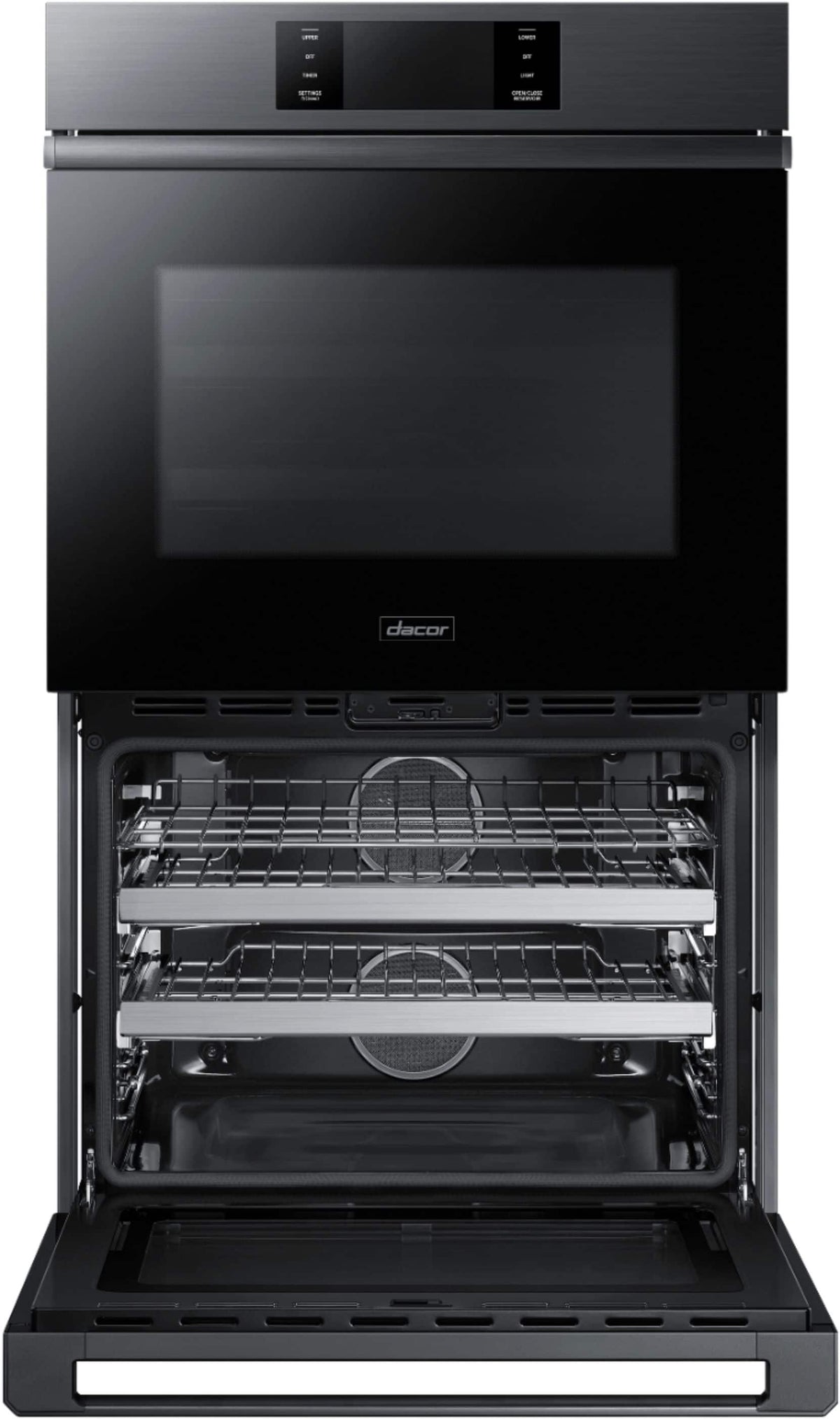 Dacor - Contemporary 30" Built-In Double Electric Convection Wall Oven with Steam-Assist - Graphite Steel