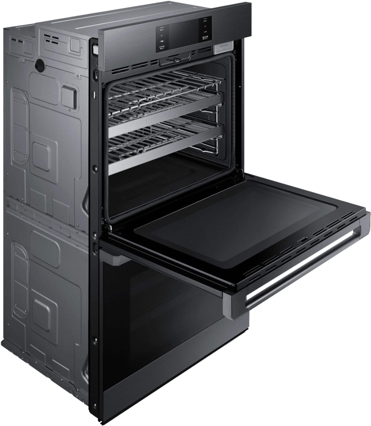 Dacor - Contemporary 30" Built-In Double Electric Convection Wall Oven with Steam-Assist - Graphite Steel