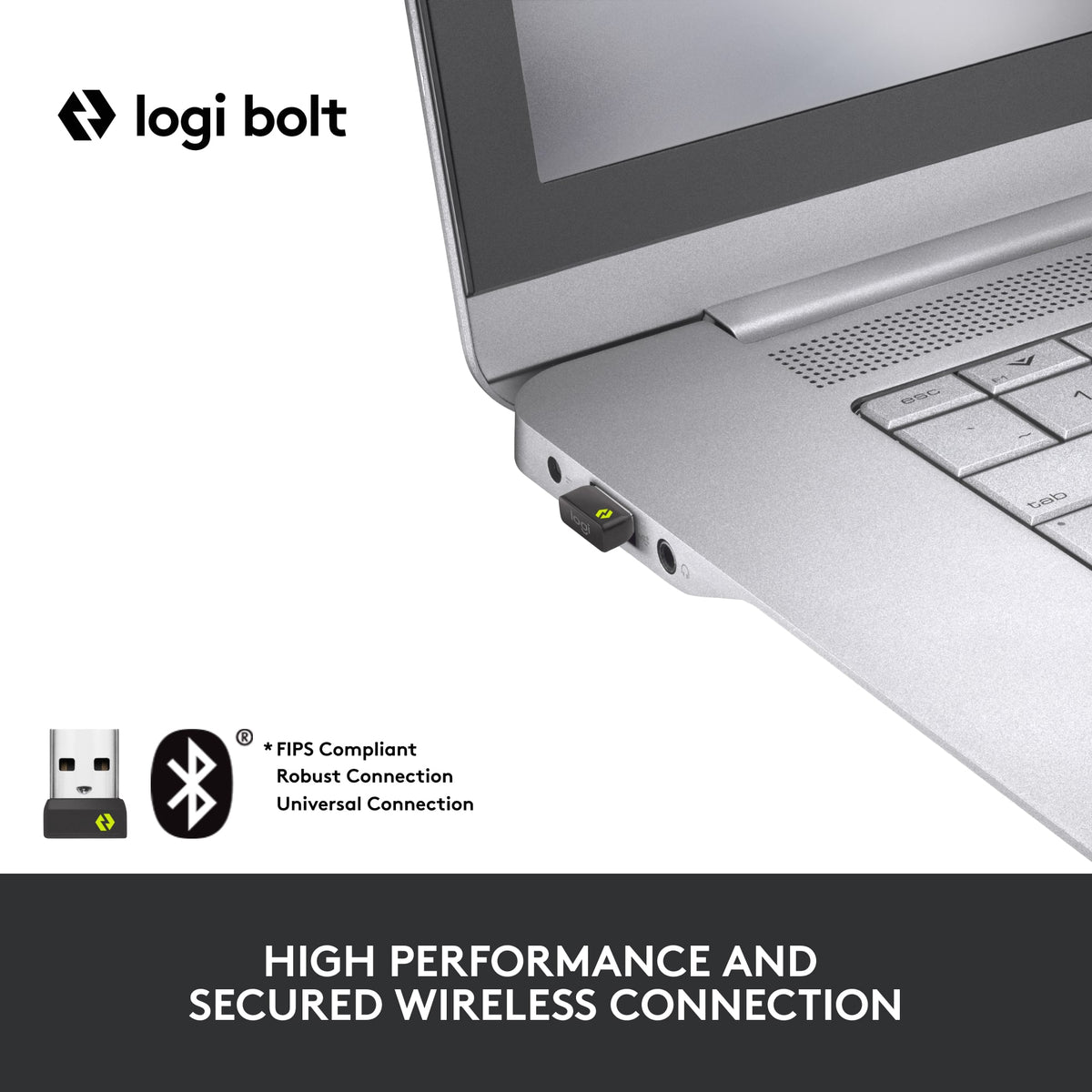 Logitech - MX Keys For Business Full-Size Wireless Scissor Tactile Switch Keyboard with Smart Backlighting - Graphite