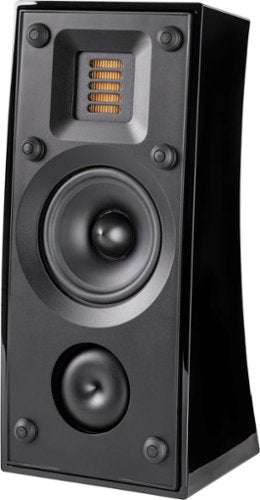 MartinLogan - Motion 4" 75-Watt Passive 2-Way Bookshelf Speaker (Each) - Gloss Black