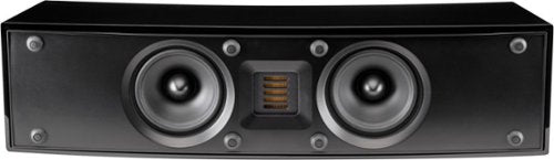 MartinLogan - Motion 4" 90-Watt Passive 2-Way Center-Channel Speaker - Gloss Black