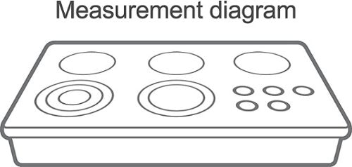 GE - 36" Built-In Electric Cooktop - Stainless Steel