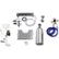 Double Tap Tower Kit for U-Line Outdoor Keg Refrigerator - Stainless Steel