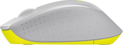 Logitech - M330 SILENT Wireless Optical Mouse with Quiet Clicks - Wireless - Gray