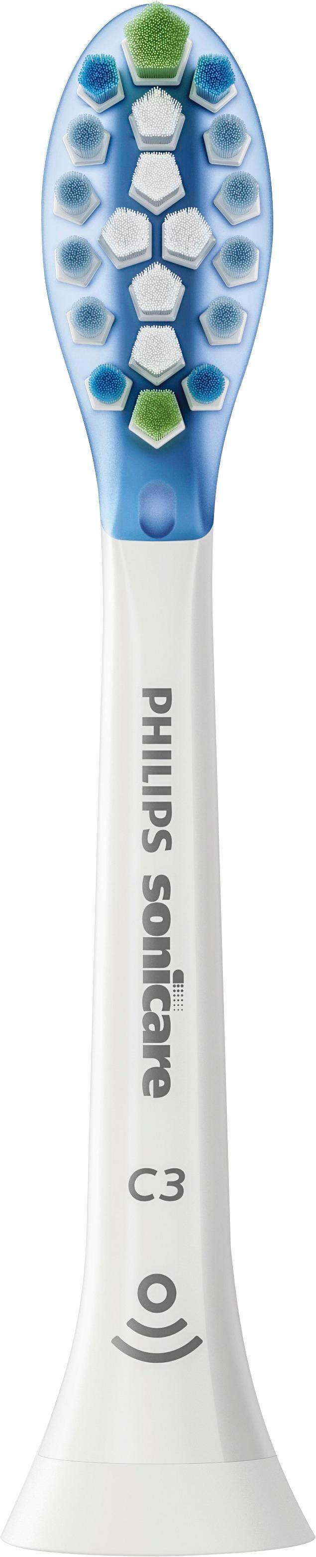 Philips Sonicare - Premium Plaque Control Brush Heads (2-Pack) - White