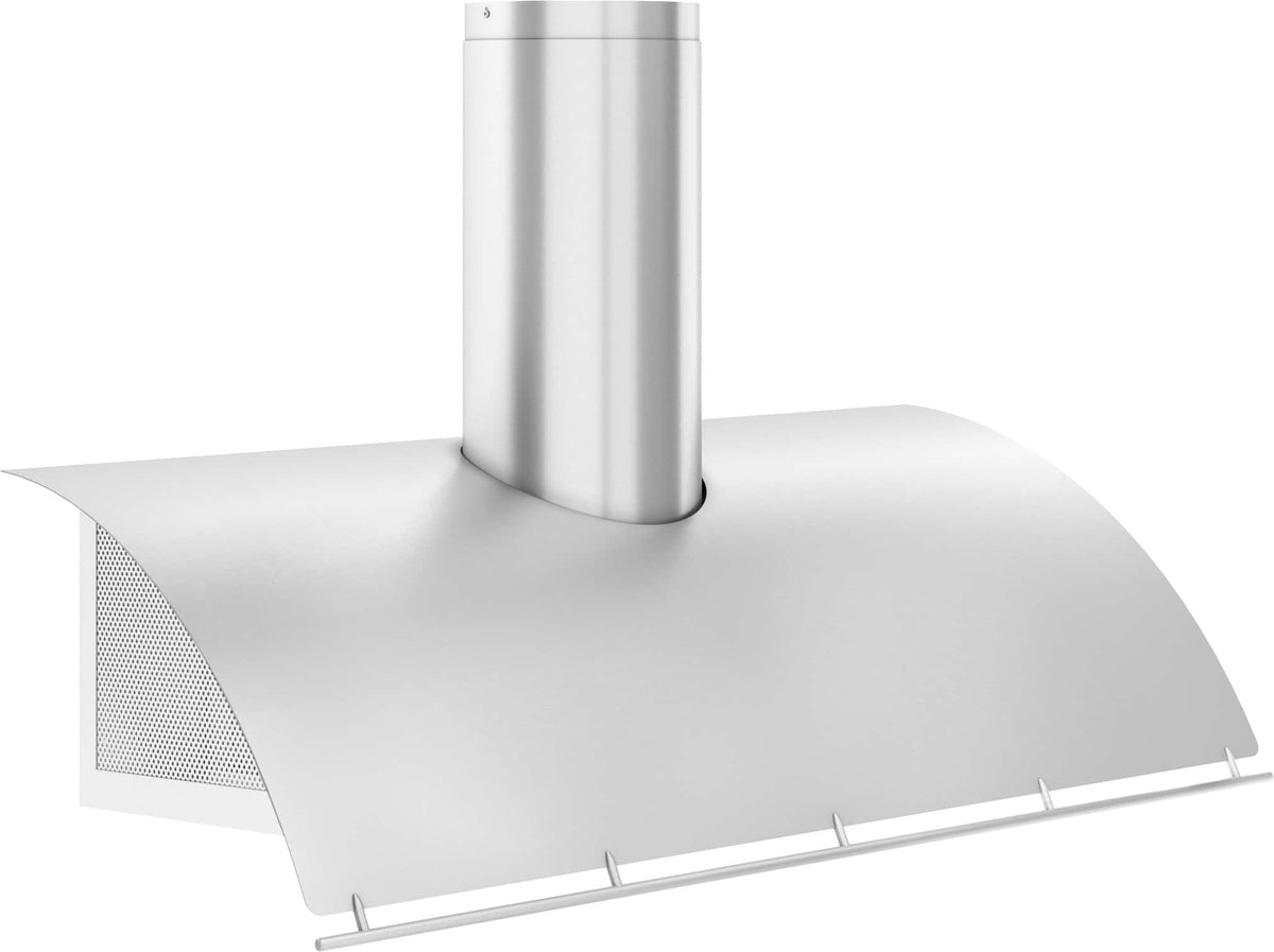 Zephyr - 48 inches - Externally Vented - Shell Range Hood - Stainless Steel