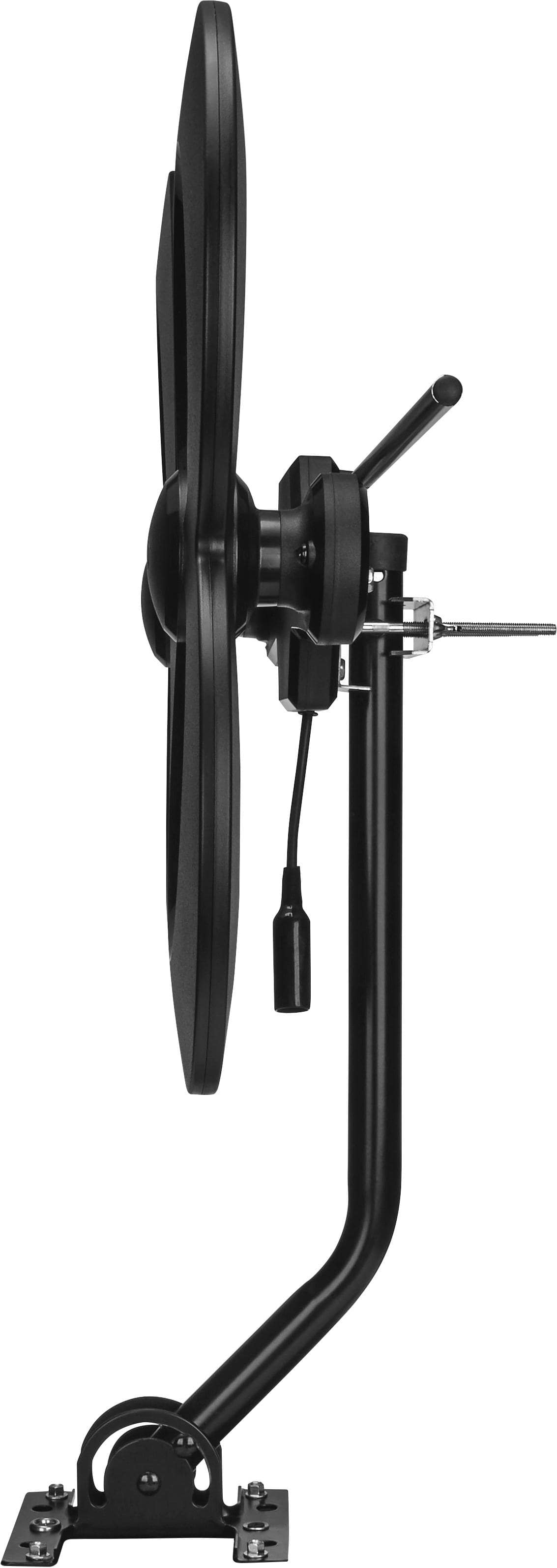 Antennas Direct - ClearStream 4MAX Indoor/Outdoor UHF/VHF HDTV Antenna - Black