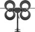 Antennas Direct - ClearStream 4MAX Indoor/Outdoor UHF/VHF HDTV Antenna - Black