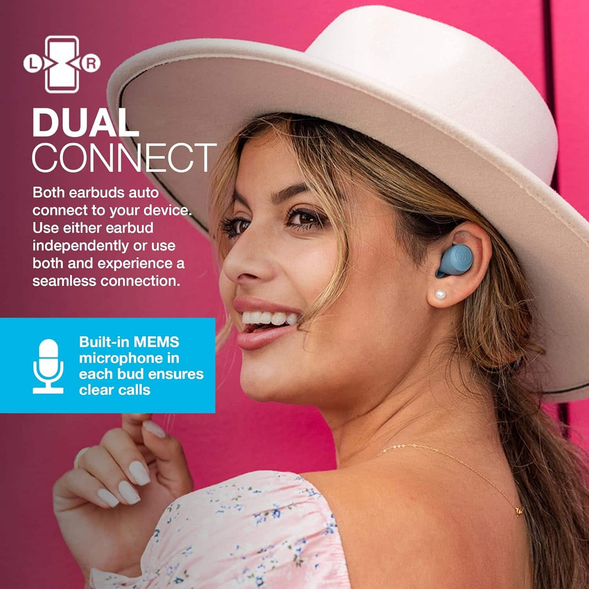 JLab - GO Air Pop True Wireless Earbuds - Slate