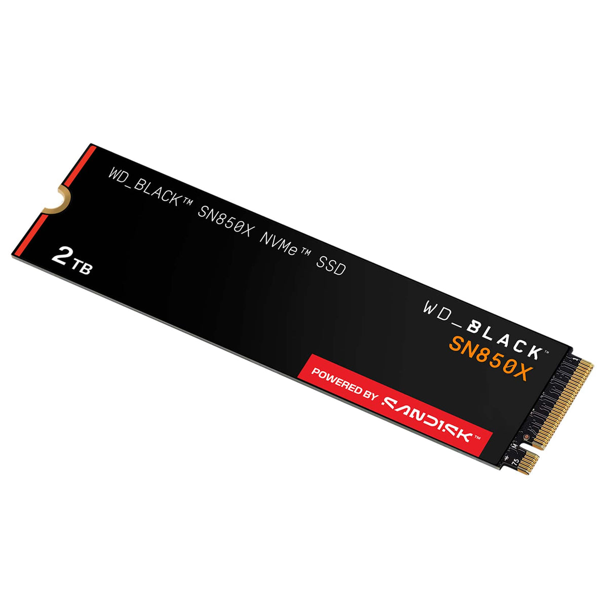 WD - BLACK SN850X 2TB Internal SSD PCIe Gen 4 x4 NVMe