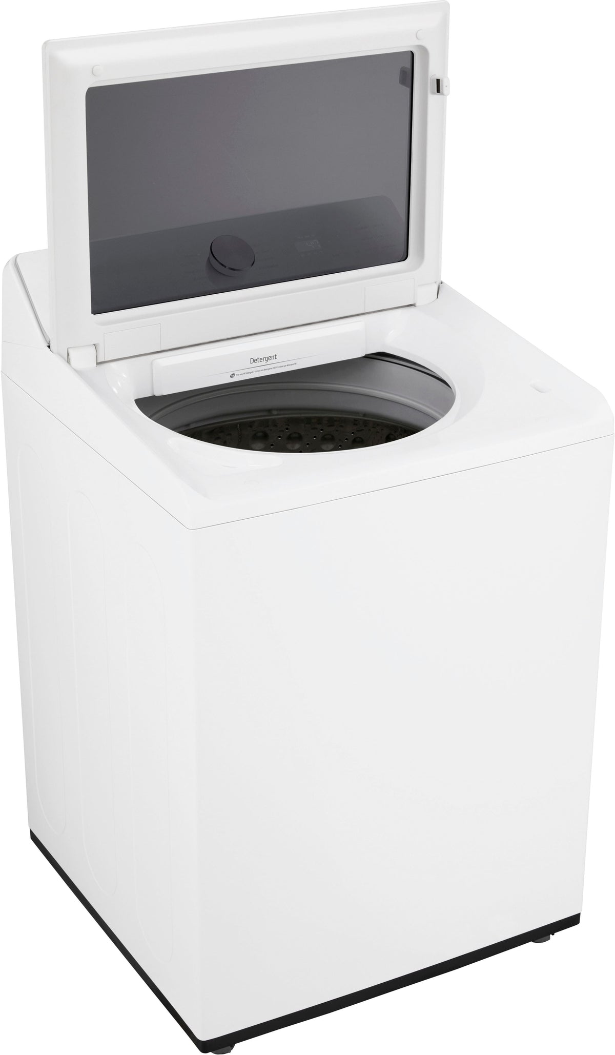 LG - 4.8 Cu. Ft. High-Efficiency Smart Top Load Washer with EasyUnload - Alpine White