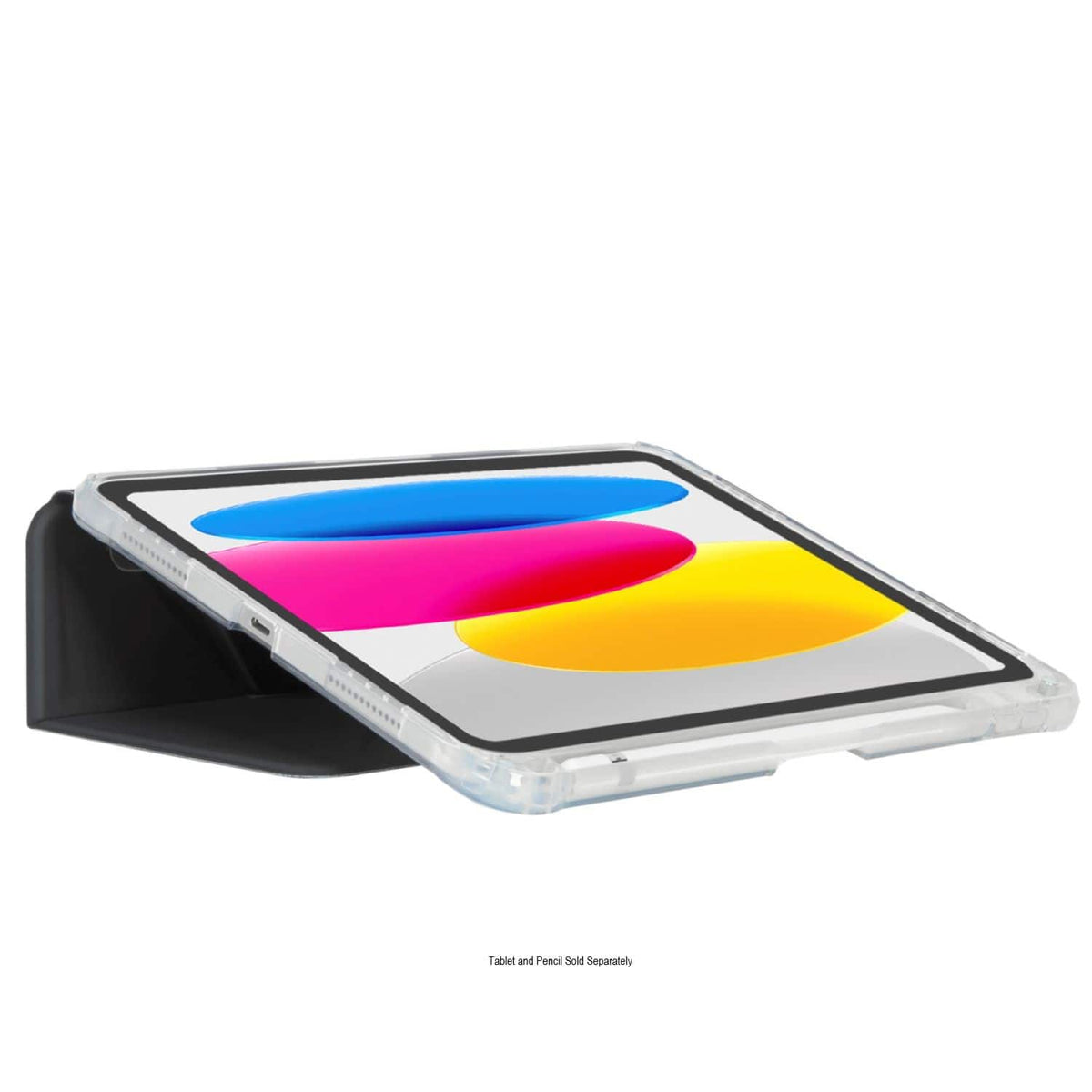 Targus - Pro-Tek Clear Case for iPad 11"(A16) and iPad 10.9"(10th gen.) - Clear/ Black