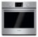 Bosch - 500 Series 30" 4.6 Cu. Ft. Built-In Single Electric Wall Oven with True Convection - Stainless Steel