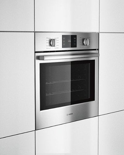 Bosch - 500 Series 30" 4.6 Cu. Ft. Built-In Single Electric Wall Oven with True Convection - Stainless Steel