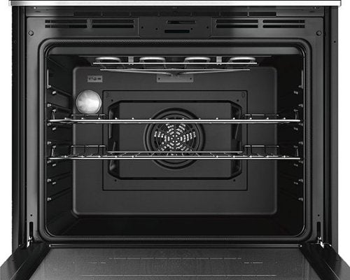Bosch - 500 Series 30" 4.6 Cu. Ft. Built-In Single Electric Wall Oven with True Convection - Stainless Steel