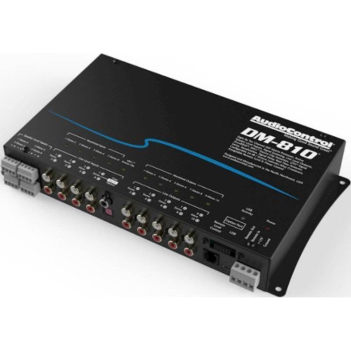AudioControl - 8-Channel Input 10-Channel Output DSP Matrix Processor - Black