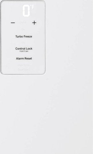 GE - 17.3 Cu. Ft. Frost-Free Upright Freezer - White