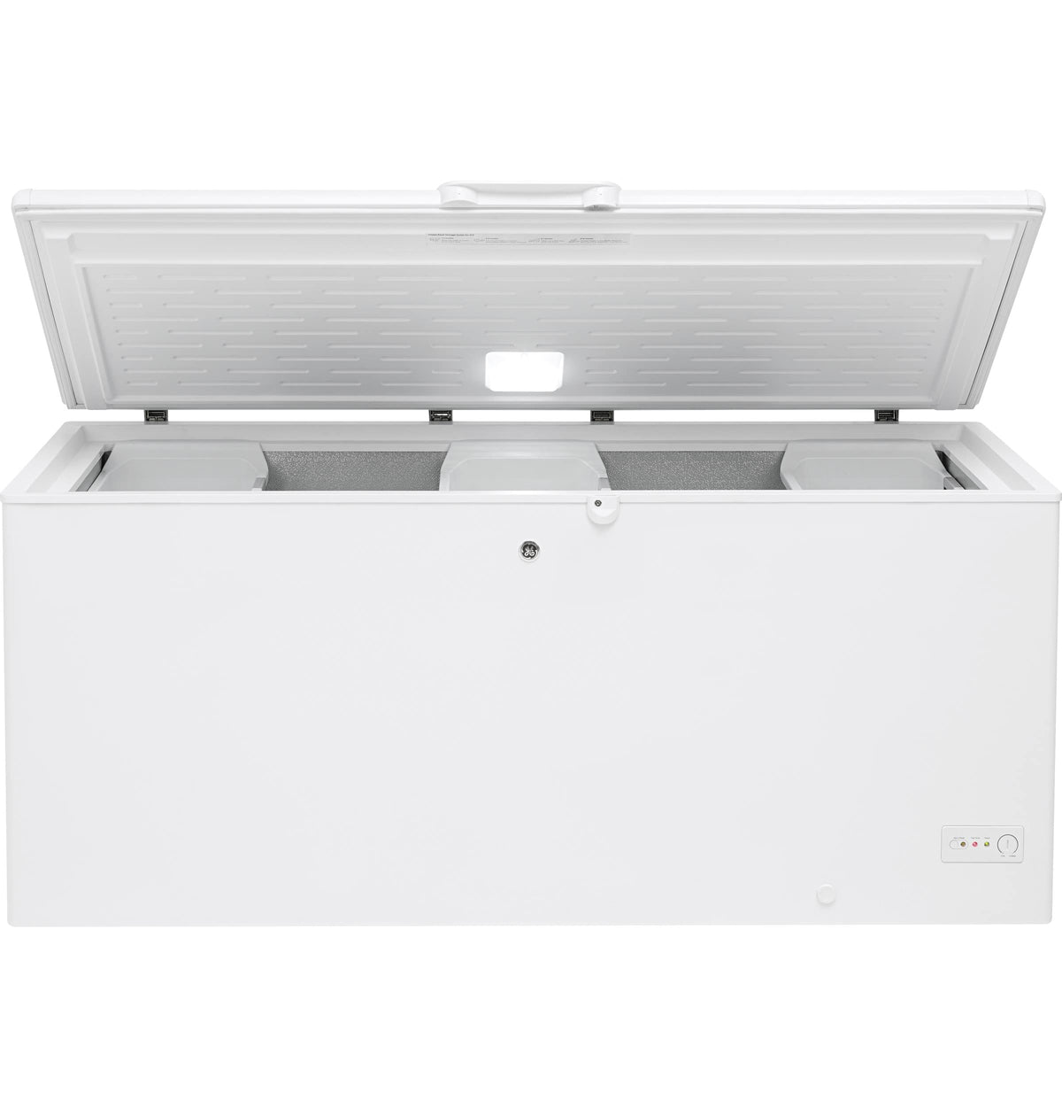 GE - 21.7 Cu. Ft. Chest Freezer - White