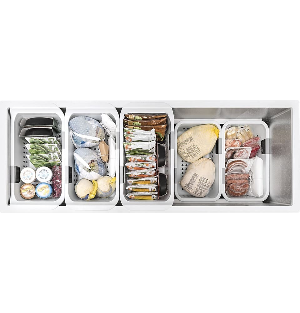 GE - 21.7 Cu. Ft. Chest Freezer - White