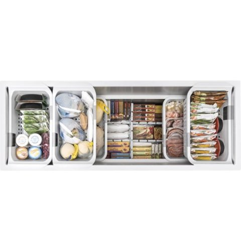 GE - 21.7 Cu. Ft. Chest Freezer - White