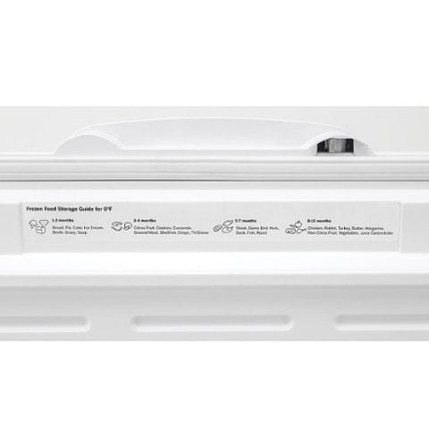 GE - 21.7 Cu. Ft. Chest Freezer - White