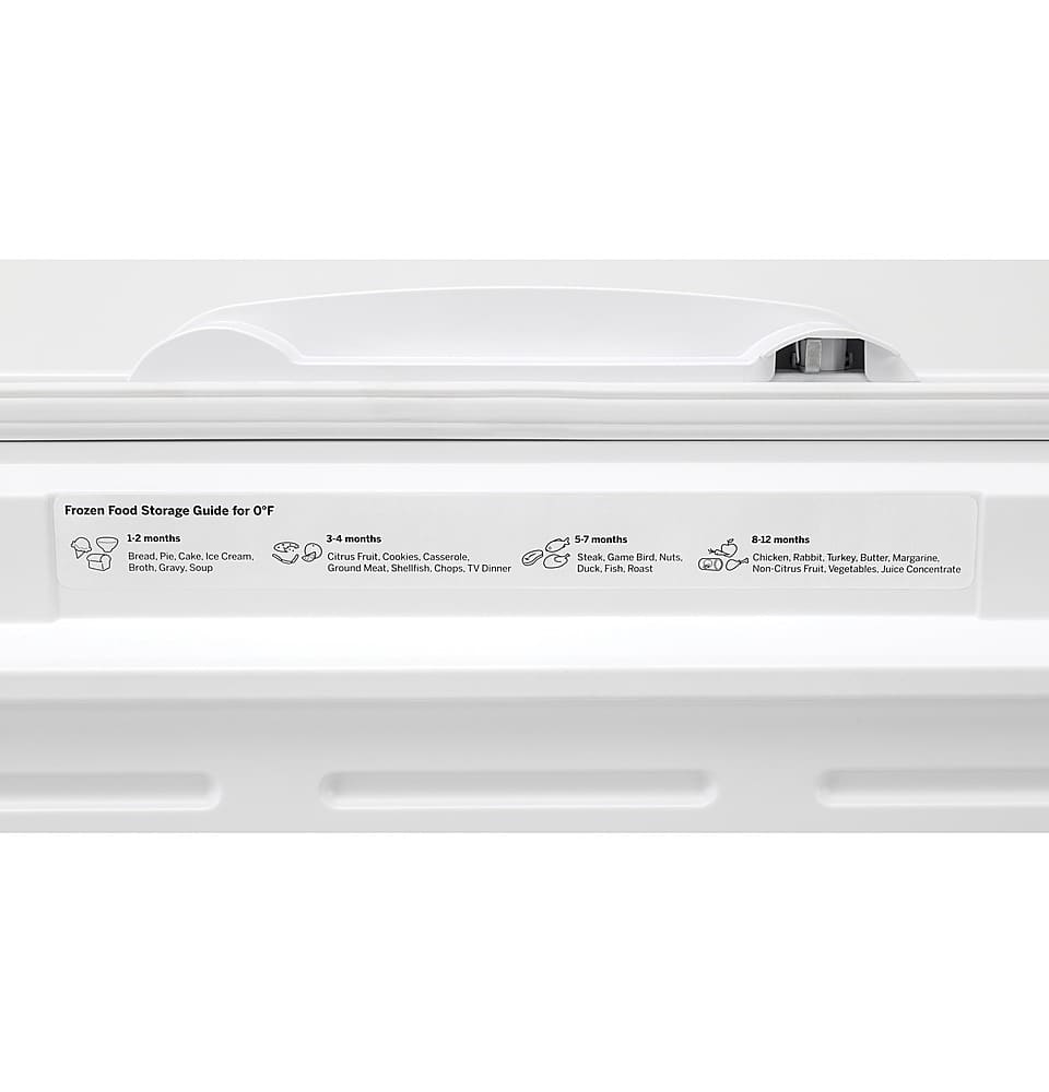 GE - 21.7 Cu. Ft. Chest Freezer - White
