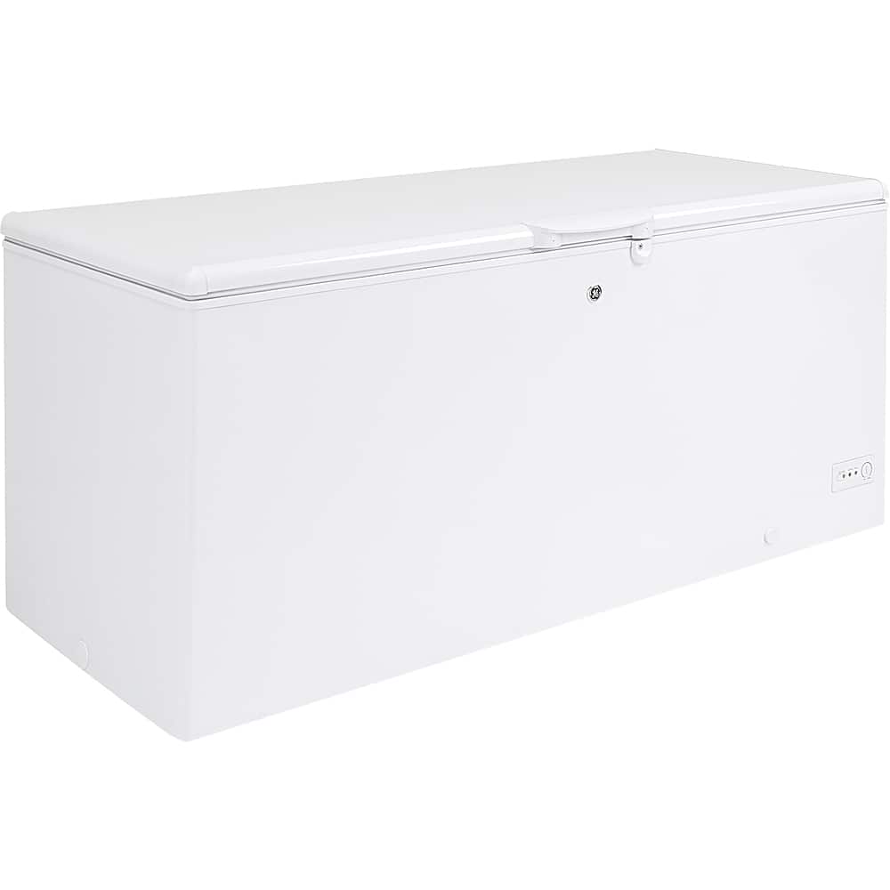 GE - 21.7 Cu. Ft. Chest Freezer - White