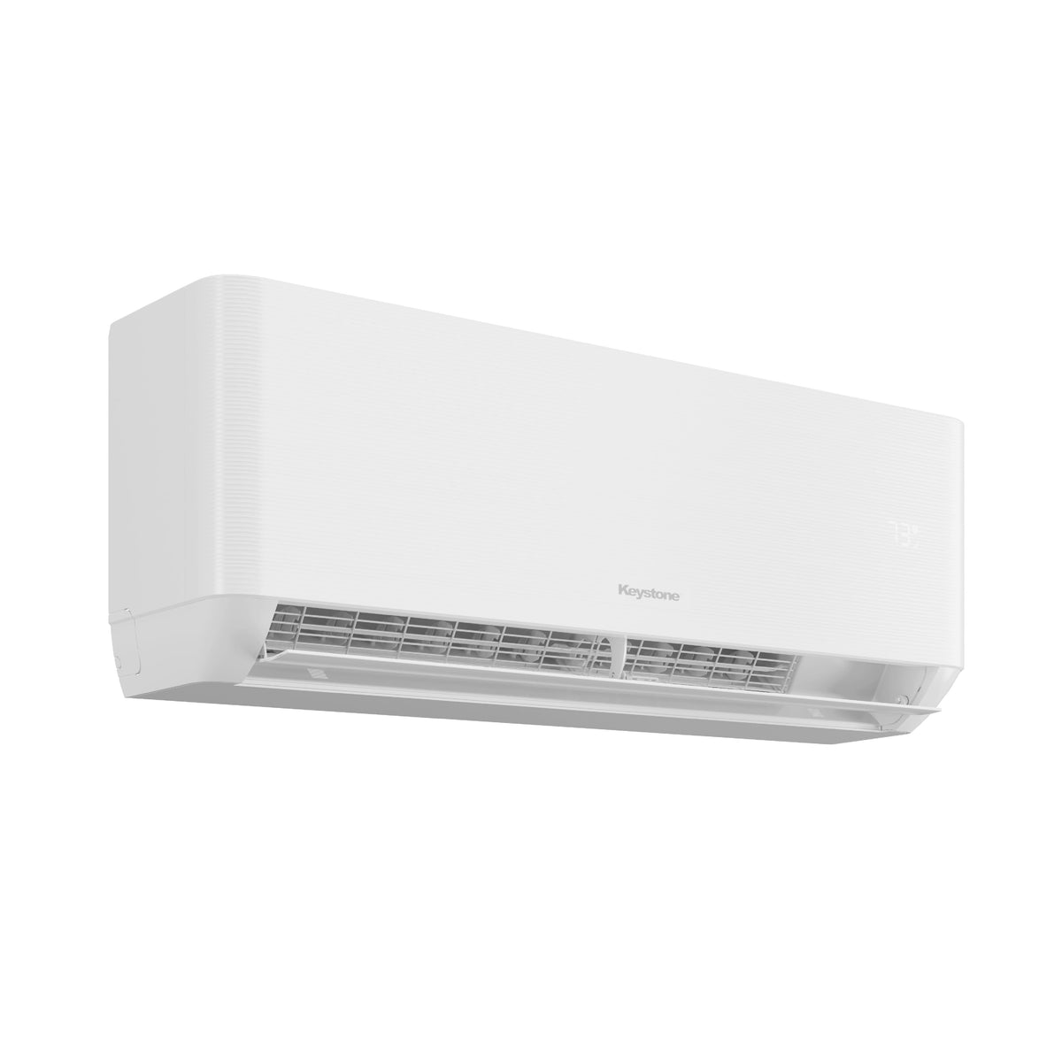 Keystone - Summit 230V 400 Sq. Ft. 9,000 BTU Smart Mini Split Air Conditioner 10,000 BTU Heater - White