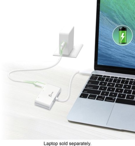j5create - USB-C to HDMI & USB 3.0 with Power Delivery - White