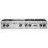 Viking - 48 in. Wide 6 Burner Built-in 5 Series Gas Sealed Burner Cooktop - Stainless Steel