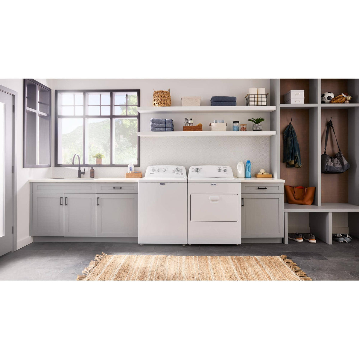 Maytag - 3.8 Cu. Ft. Top Load Washer with Deep Fill Option - White