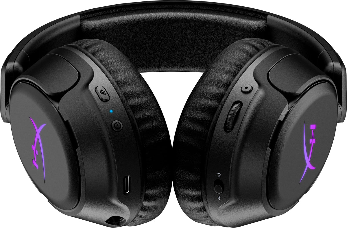 HyperX - Cloud Flight 2 Wireless Gaming Headset for PC, PS5, PS4, Nintendo Switch, Mac, Mobile, and Bluetooth - Black