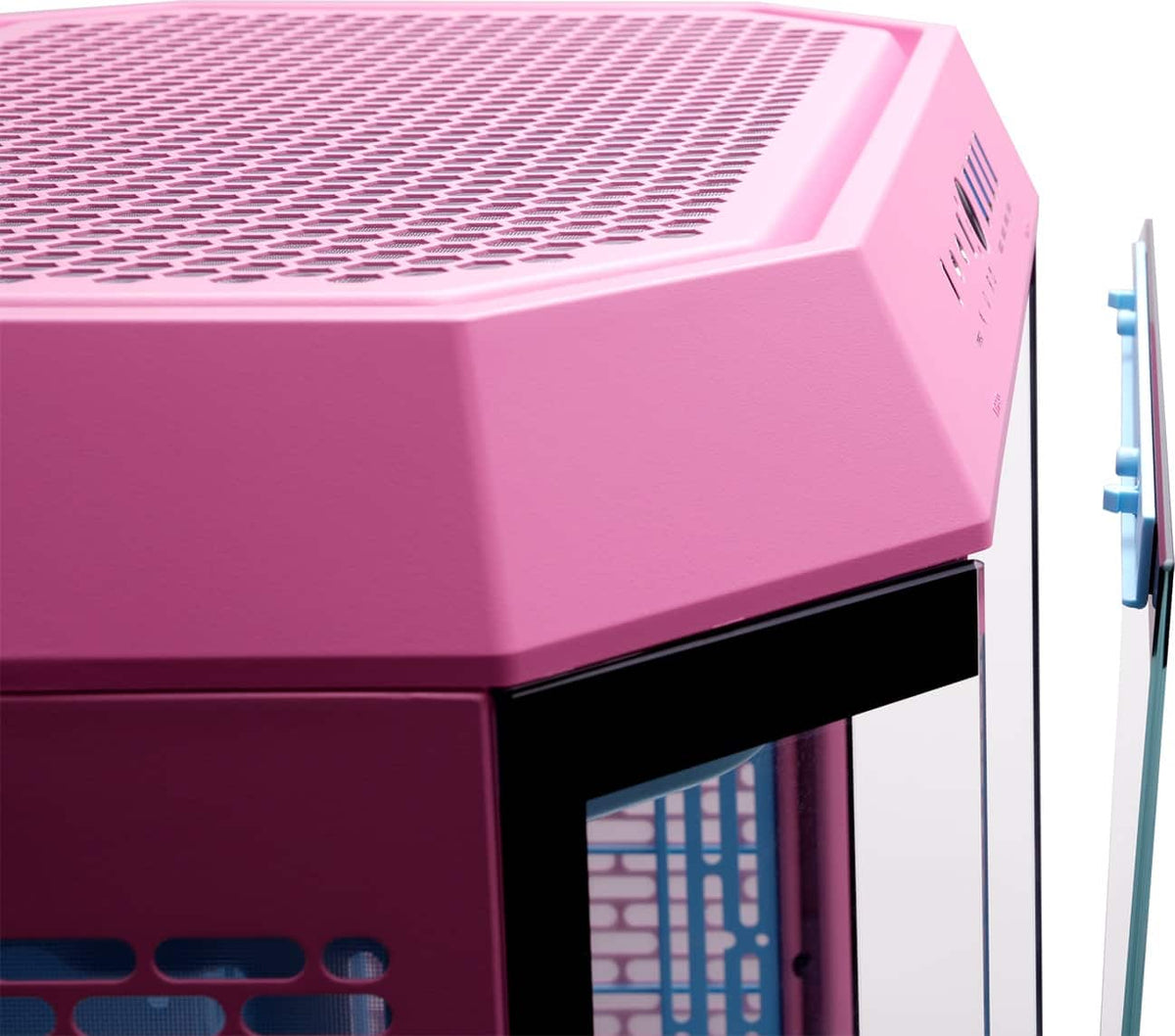 Thermaltake - The Tower 600 Mid Tower ATX PC Case - Bubble Pink