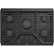 GE - 30" Gas Cooktop - Black