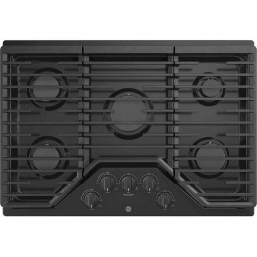 GE - 30" Gas Cooktop - Black