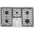 GE - 36" Built-In Gas Cooktop - Stainless Steel