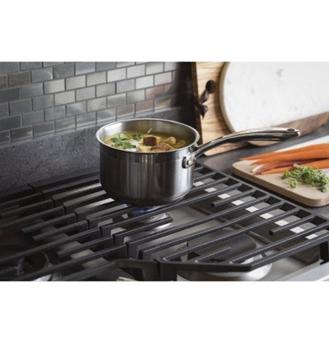 GE Profile - 36" Built-In Gas Cooktop - Stainless Steel