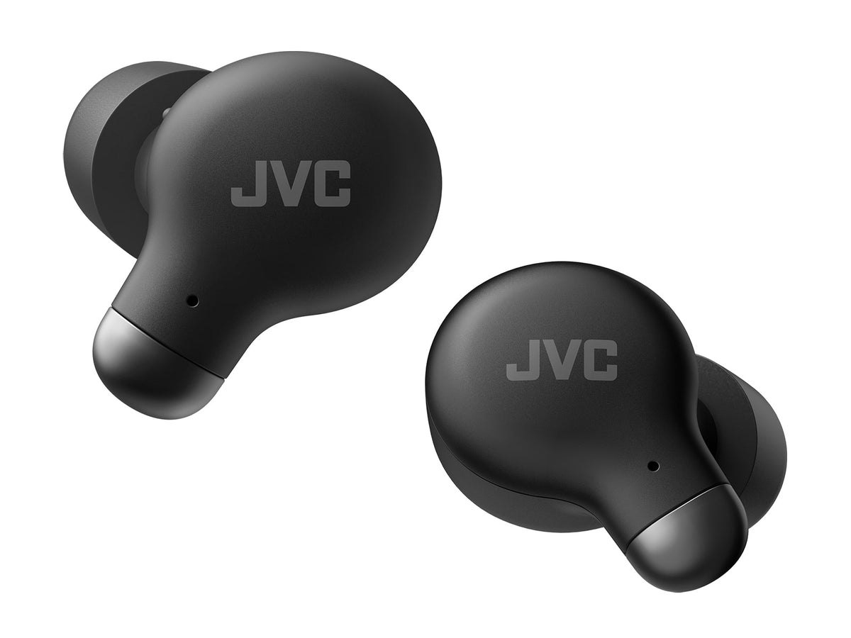 JVC - Marshmallow Plus True Wireless Headphones with Noise Cancelling - Black