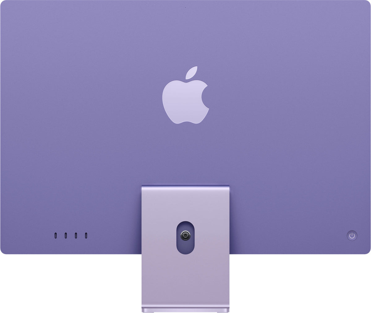 Apple - iMac 24-inch All-in-One - M4 chip - Built for Apple Intelligence - 10 Core CPU - 10 Core GPU - 16GB Memory - 256GB SSD - Purple