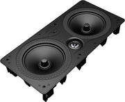 Definitive Technology - DI Series Dual 6-1/2" LCR In-Wall Speaker (Each) - White
