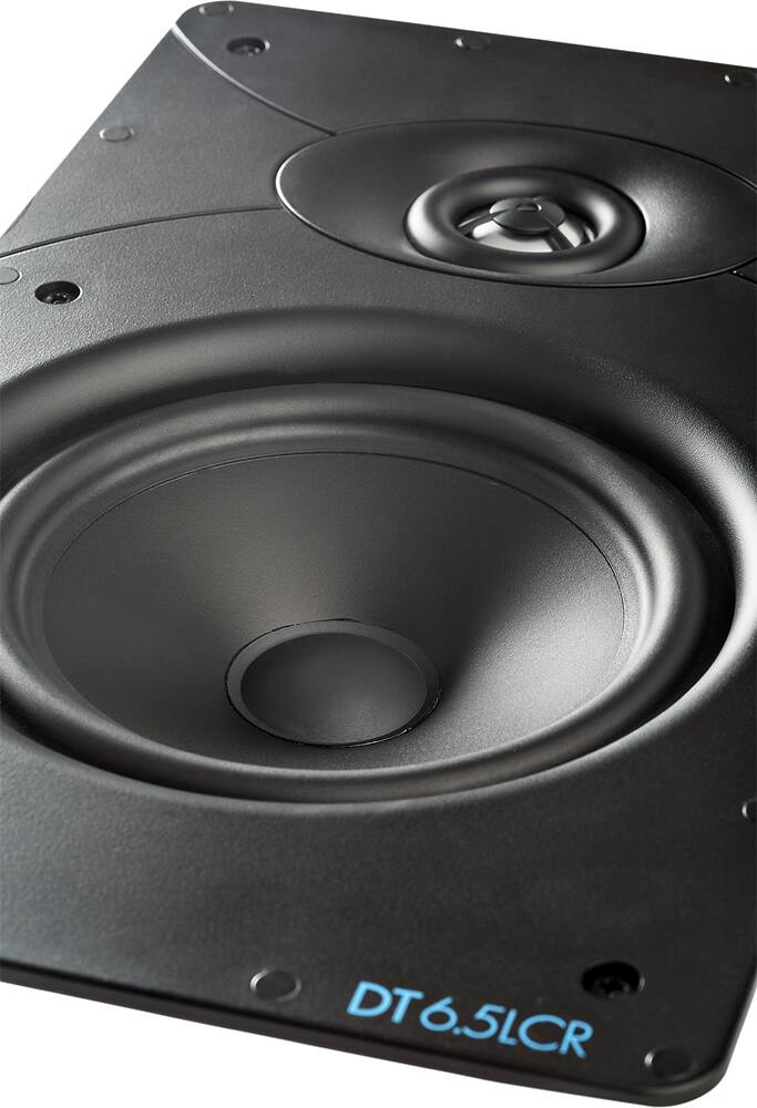 Definitive Technology - DI Series Dual 6-1/2" LCR In-Wall Speaker (Each) - White