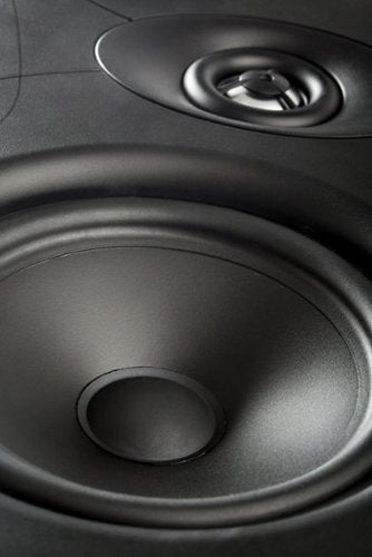 Definitive Technology - DI Series Dual 6-1/2" LCR In-Wall Speaker (Each) - White
