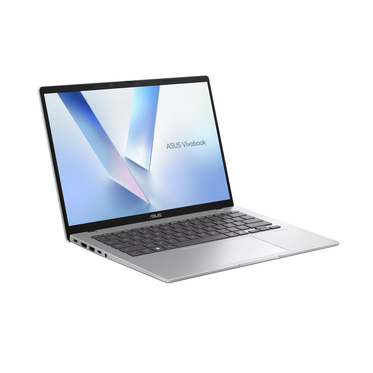 ASUS - Vivobook 14 14" 2K Laptop - Snapdragon X (2026) - 8GB Memory - 256GB Storage - Copilot+ PC - Cool Silver