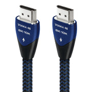 AudioQuest - Vodka 48 4.9' 4K-8K-10K 48Gbps HDMI Cable - Blue on Black