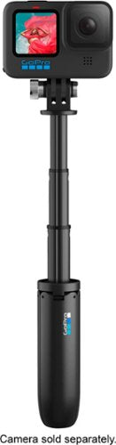 Shorty Mini Extension Pole Compatible with All GoPro Camera - Black