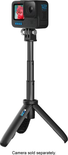 Shorty Mini Extension Pole Compatible with All GoPro Camera - Black